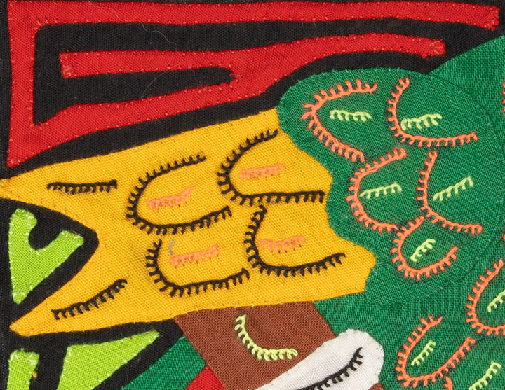 Multicolor Red Abd Green Bird Molita