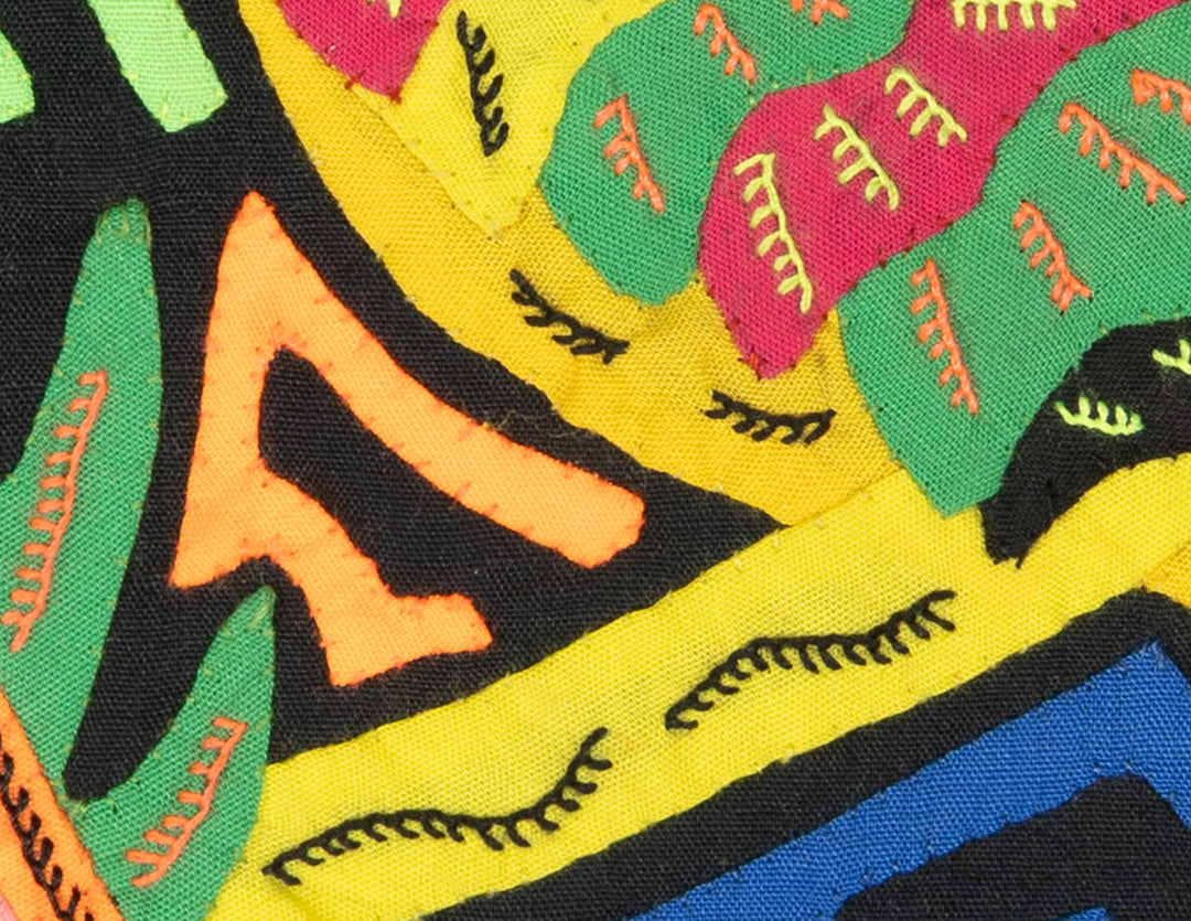 Multicolor Green Orange And Red Bird Molita