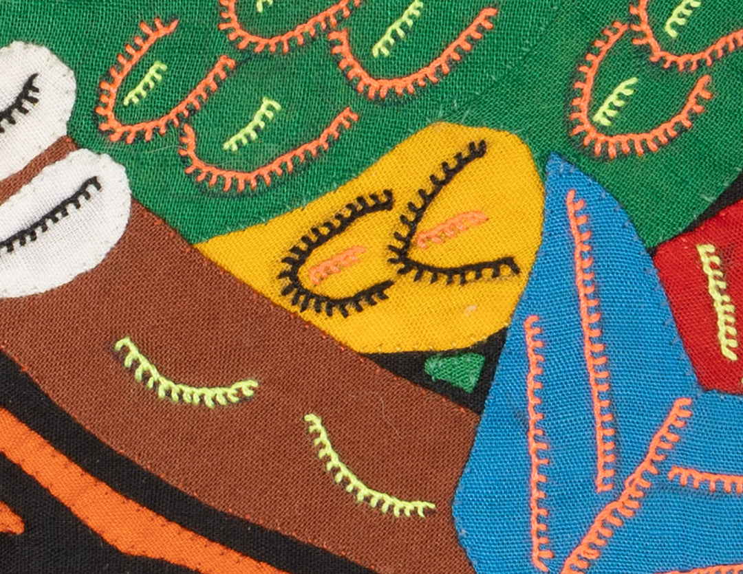 Multicolor Red Abd Green Bird Molita