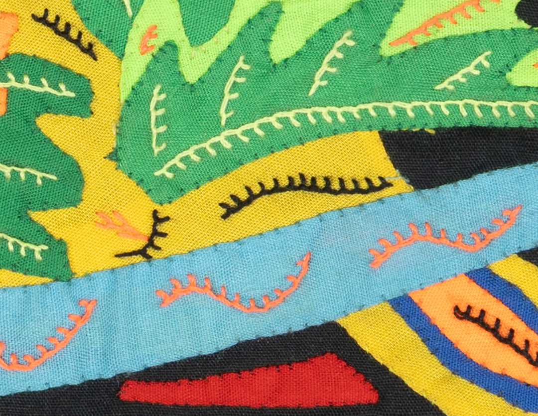 Multicolor Yellow Green And Orange Bird Molita