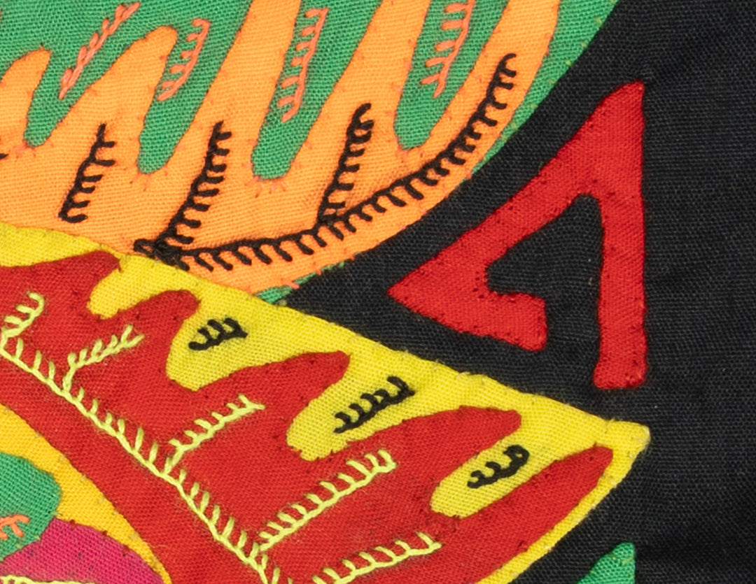 Multicolor Green Orange And Red Bird Molita