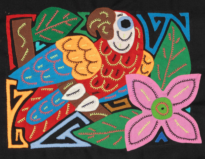 Multicolor Bird Red And Blue Molita