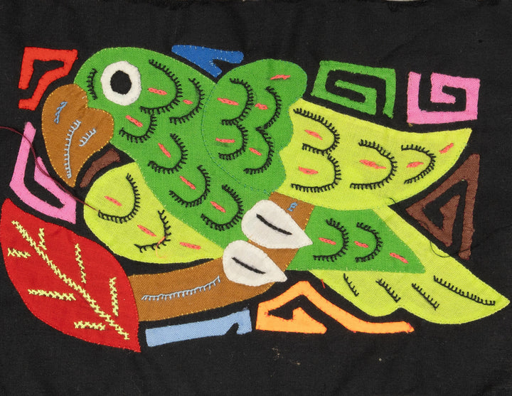 Multicolor Red Abd Green Bird Molita