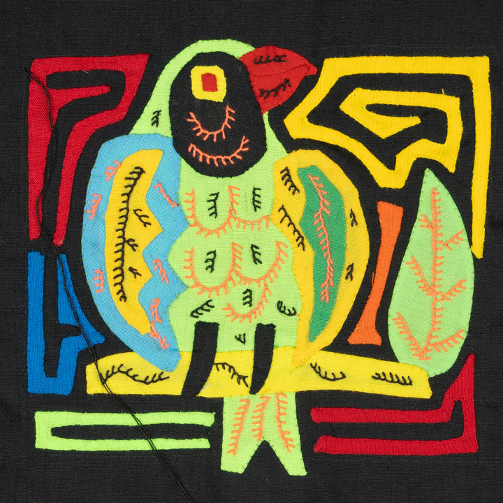 Multicolor Yellow Green And Red Bird Molita