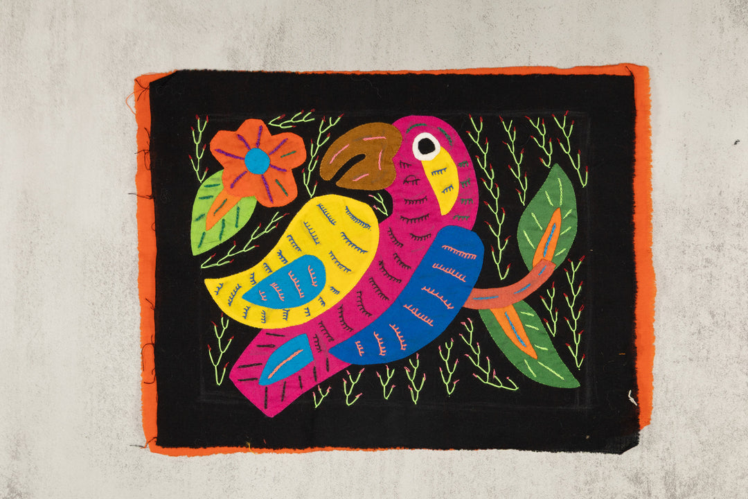 Multi-Color Parrot Bird Blue And Red Molita