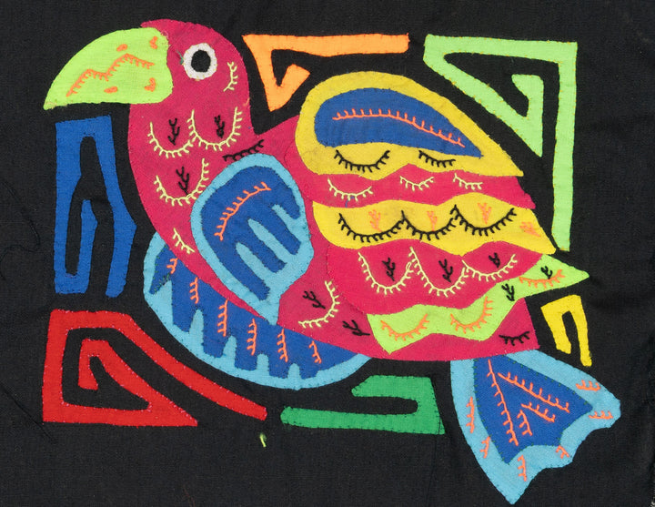 Multicolor Blue Yellow And Red Bird Molita