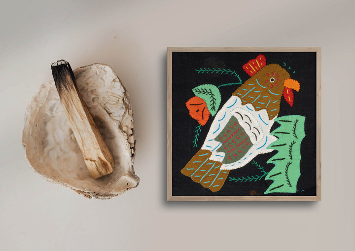 Multicolor White And Brown Bird Molita