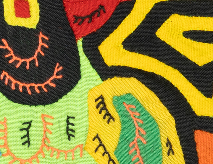 Multicolor Yellow Green And Red Bird Molita