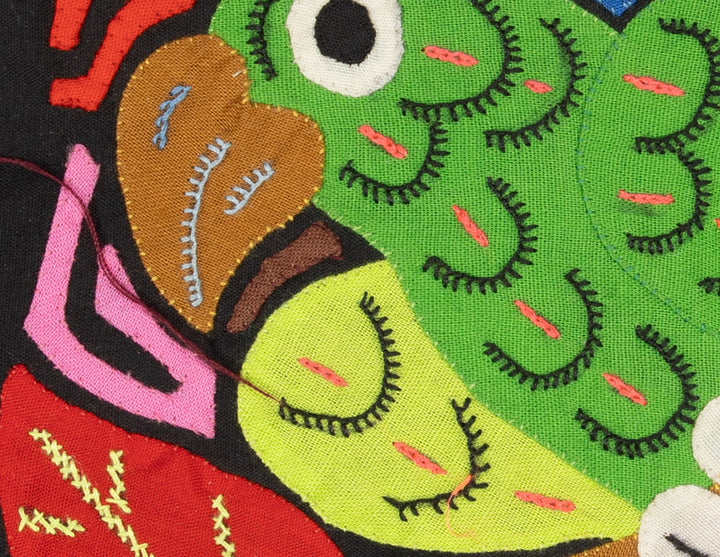 Multicolor Red Abd Green Bird Molita