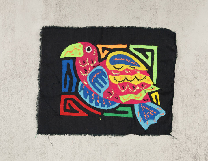 Multicolor Blue Yellow And Red Bird Molita