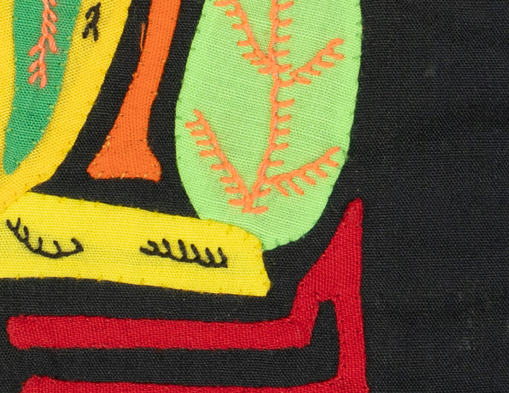 Multicolor Yellow Green And Red Bird Molita