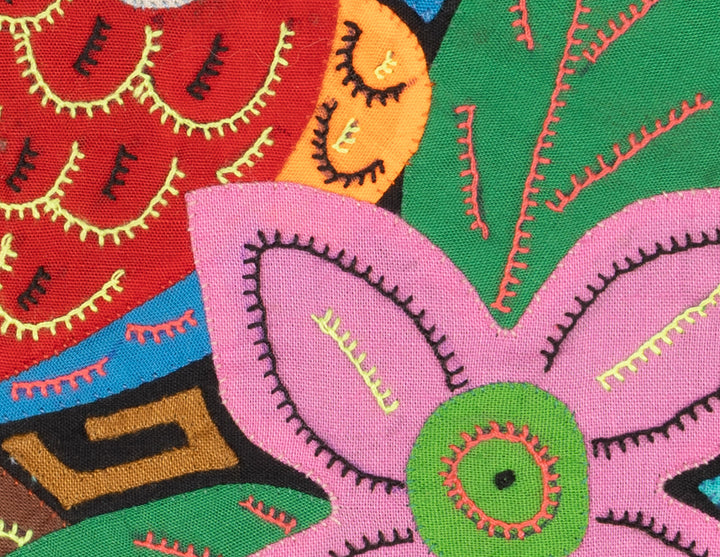 Multicolor Bird Red And Blue Molita