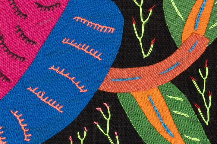 Multi-Color Parrot Bird Blue And Red Molita