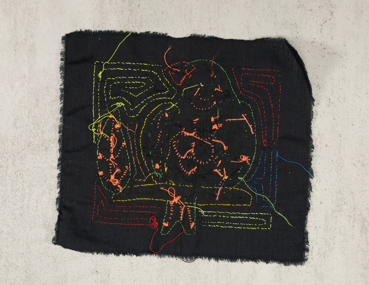 Multicolor Yellow Green And Red Bird Molita