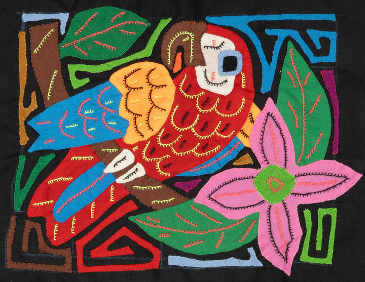 Multi-Color Bird Red And Blue Molita