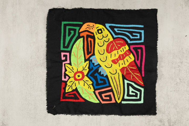 Multi-Color Bird Yellow And Red Molita