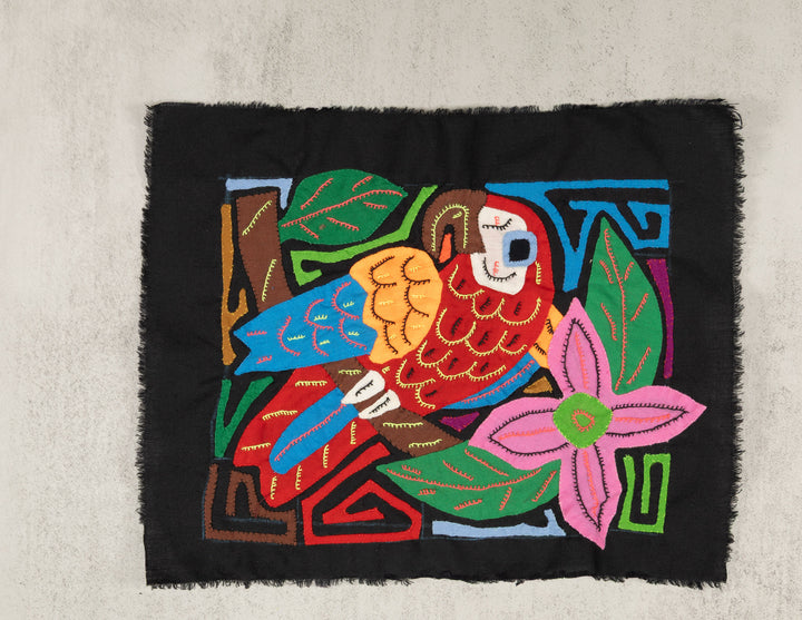 Multi-Color Bird Red And Blue Molita