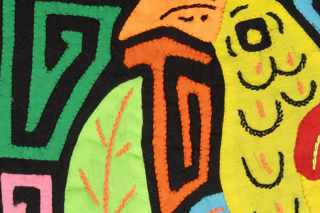 Multi-Color Bird Yellow And Red Molita