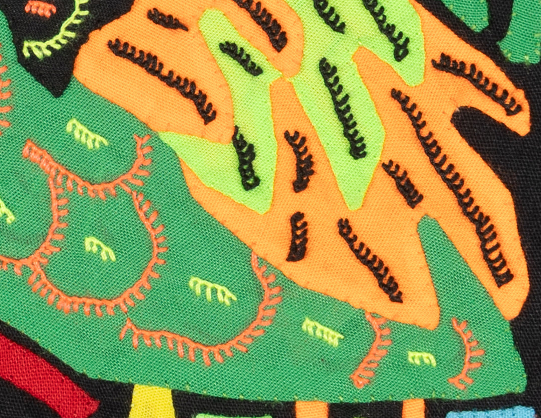 Multicolor Orange And Green Bird Molita