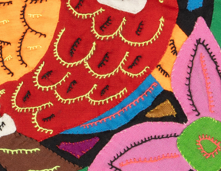 Multi-Color Bird Red And Blue Molita