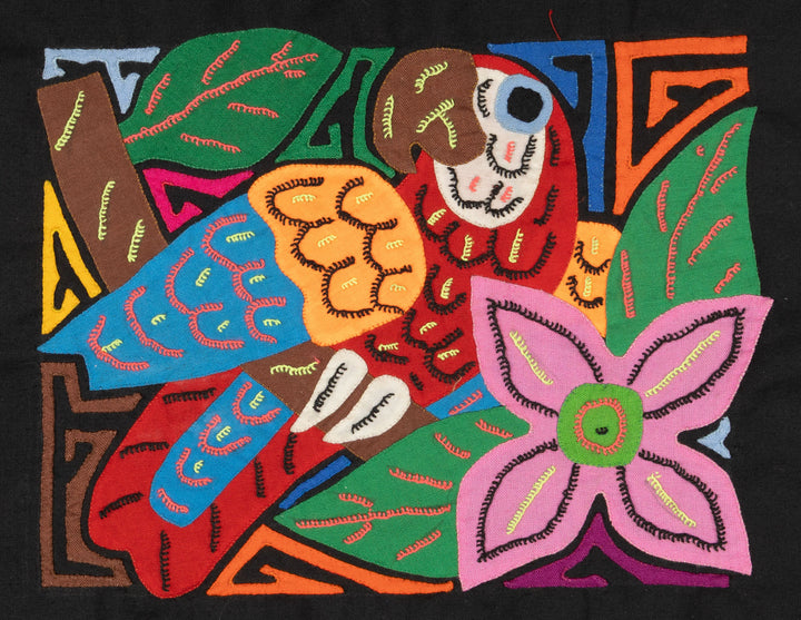 Multi-Color Bird Red And Blue Molita