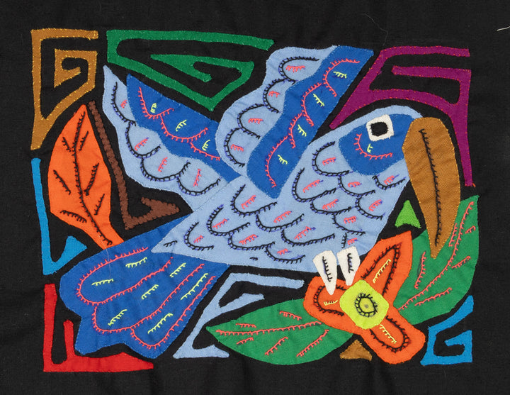 Multi-Color Bird Blue Molita