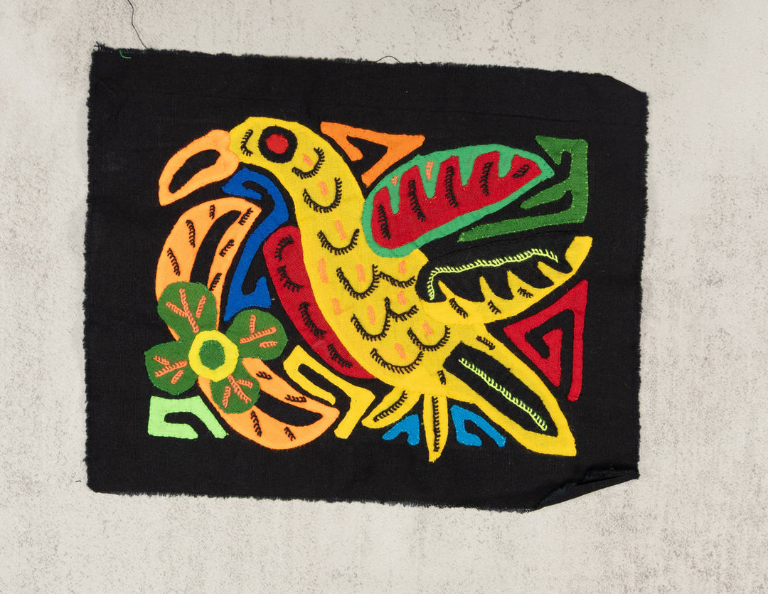 Multicolor Yellow Orange And Red Bird Molita