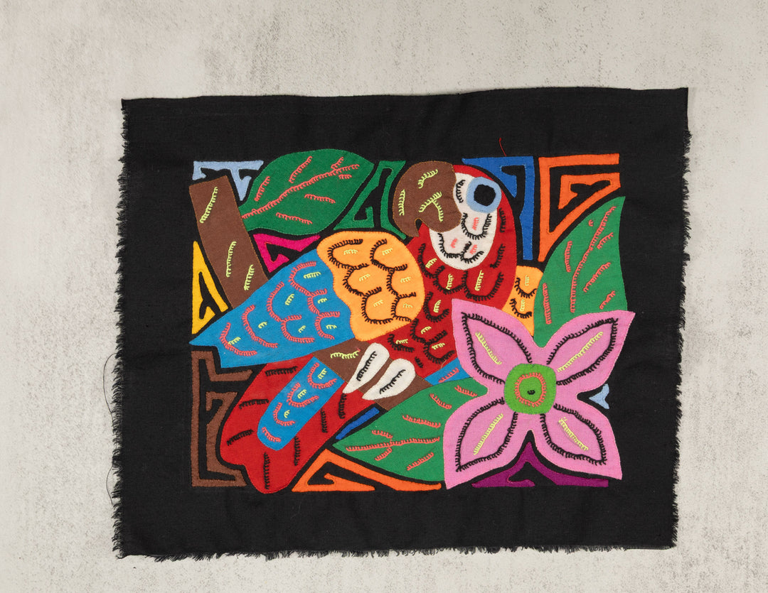 Multi-Color Bird Red And Blue Molita