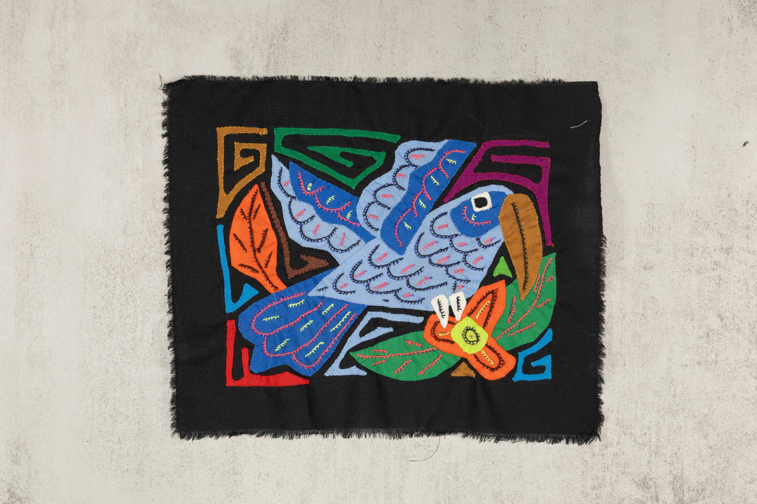 Multi-Color Bird Blue Molita