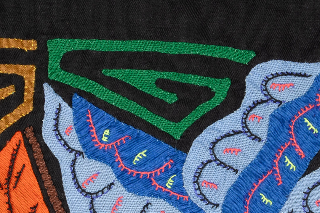 Multi-Color Bird Blue Molita