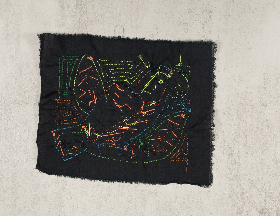 Multicolor Blue And Orange Bird Molita