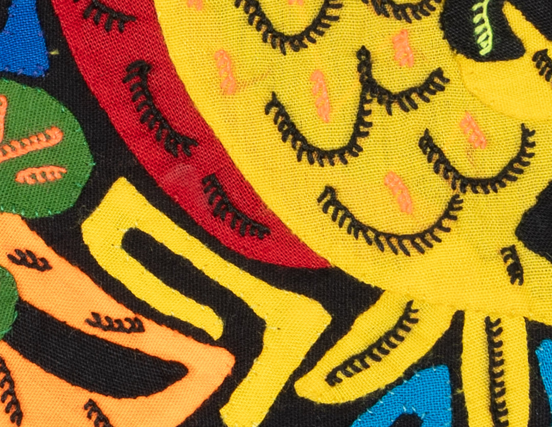 Multicolor Yellow Orange And Red Bird Molita