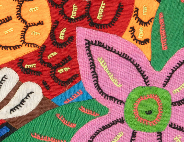 Multi-Color Bird Red And Blue Molita