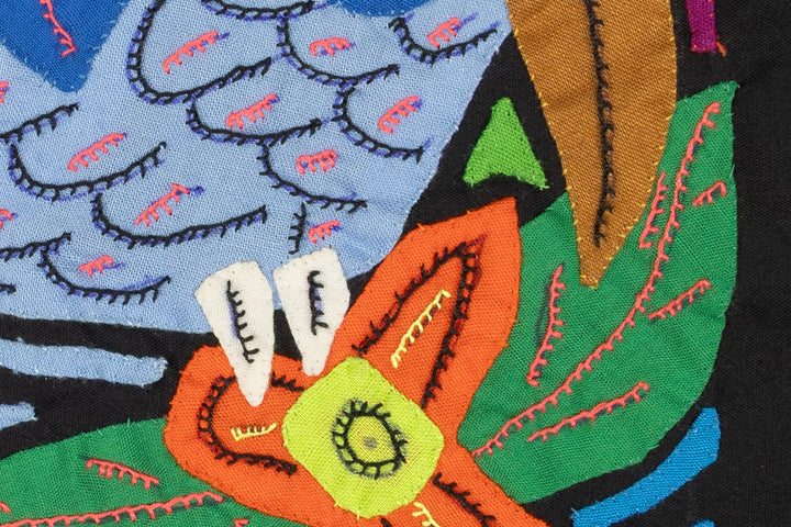 Multi-Color Bird Blue Molita