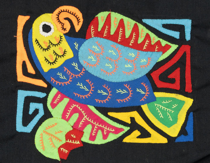 Multicolor Blue And Red Bird Molita