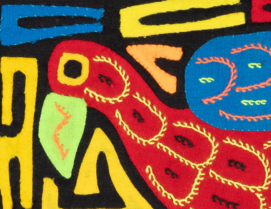 Multicolor Red And Blue Bird Molita