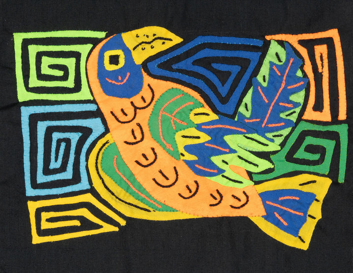 Multicolor Orange And Green Bird Molita