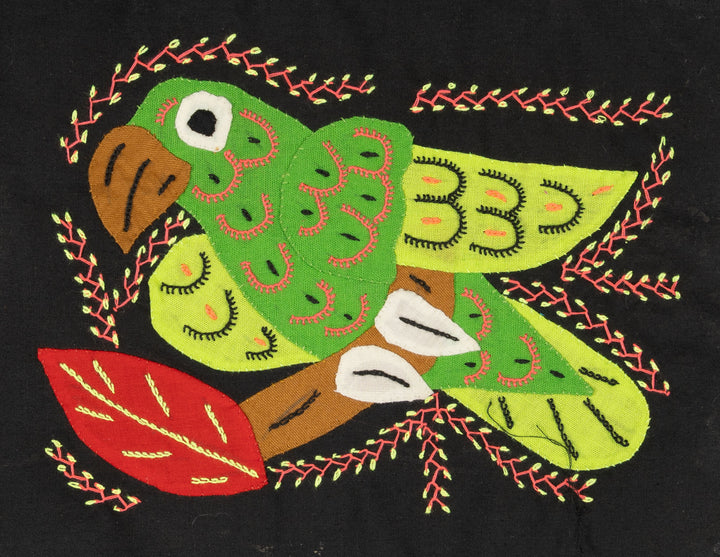 Multicolor Red Abd Green Bird Molita