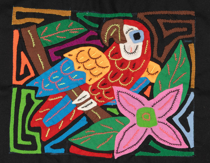 Multi-Color Parrot Bird Red And Blue Molita