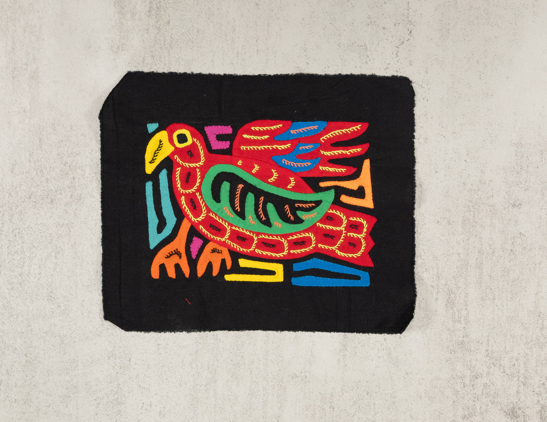 Multicolor Red And Green Bird Molita