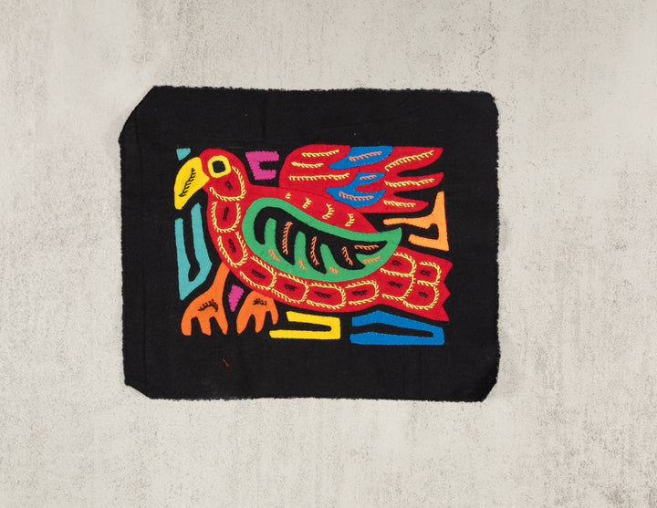 Multicolor Red And Green Bird Molita