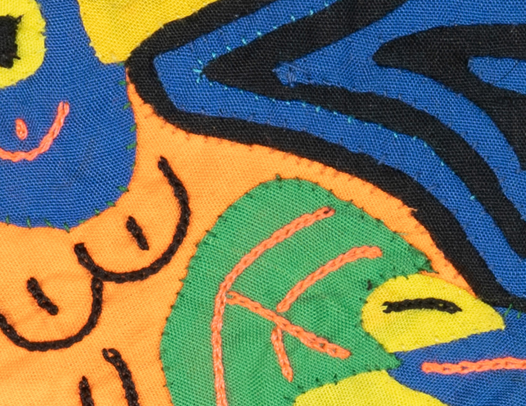 Multicolor Orange And Green Bird Molita