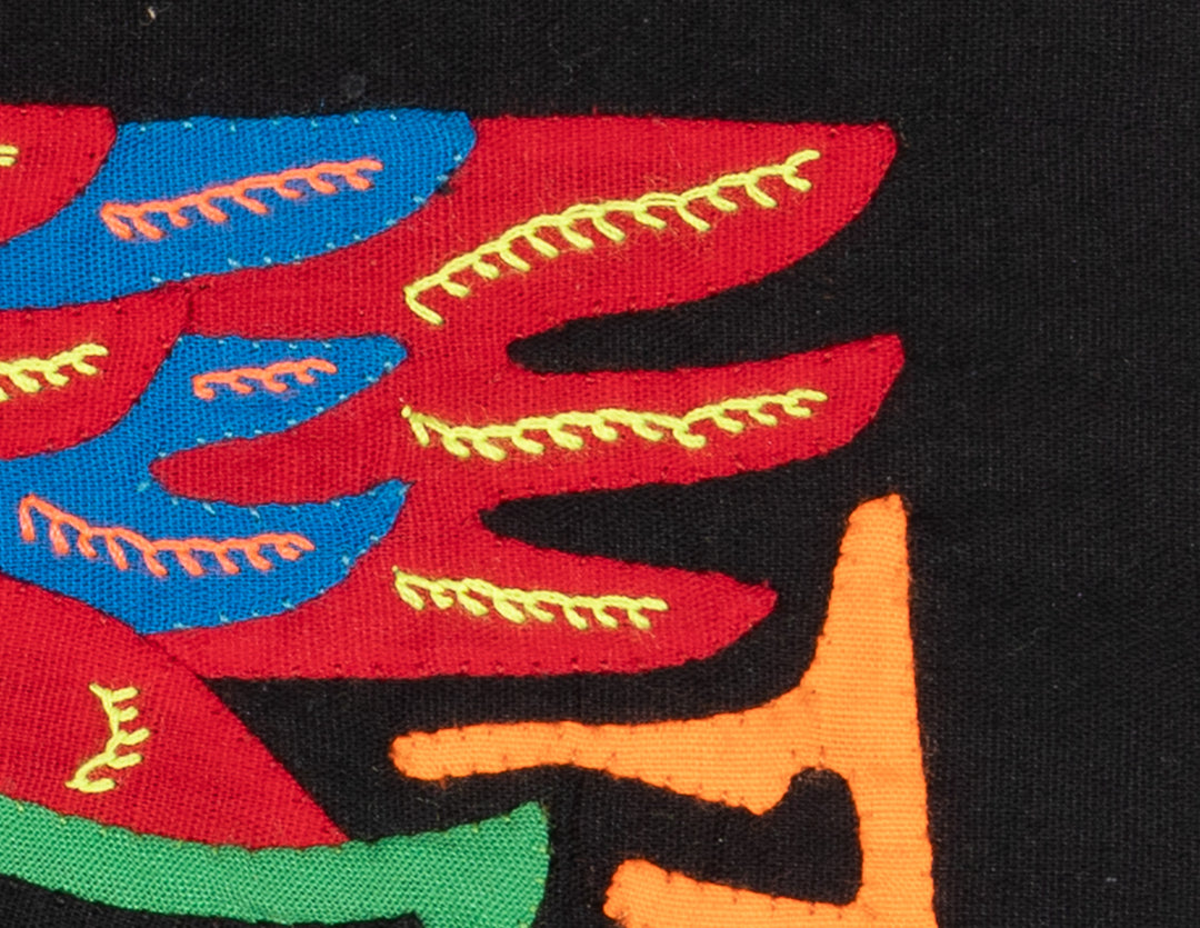 Multicolor Red And Green Bird Molita