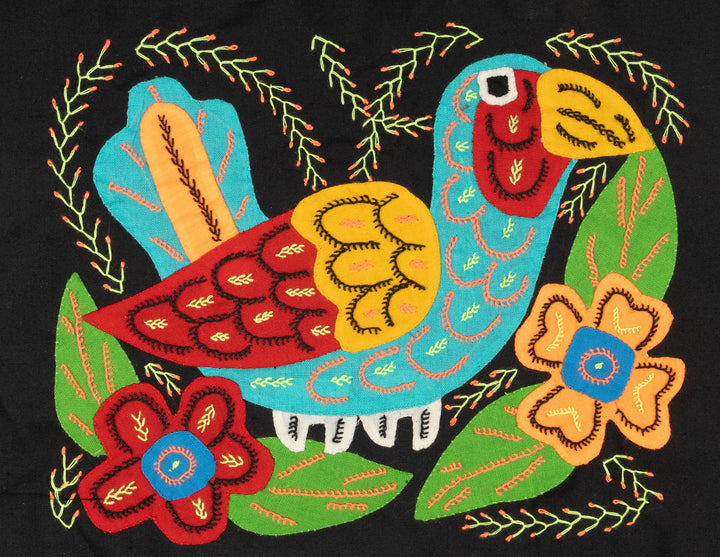 Multi-Color Bird Red And Blue Molita