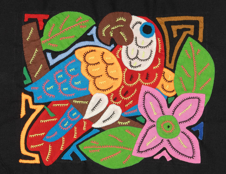 Multi-Color Parrot Bird Red And Blue Molita