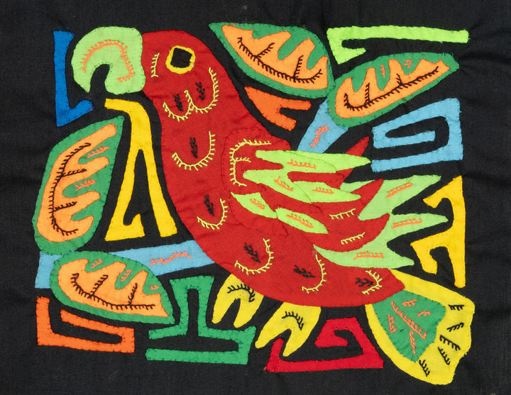 Multicolor Orange And Red Bird Molita