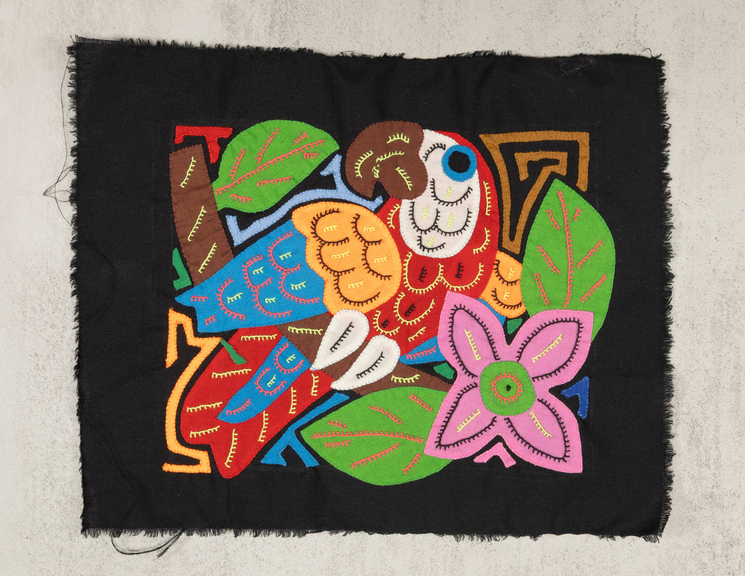 Multi-Color Parrot Bird Red And Blue Molita