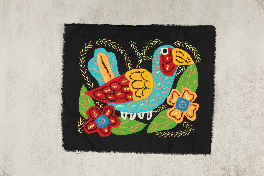 Multi-Color Bird Red And Blue Molita