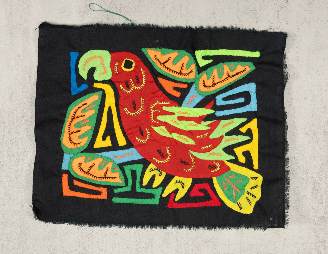 Multicolor Orange And Red Bird Molita