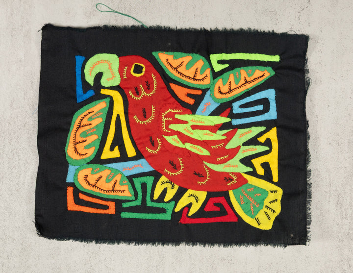 Multicolor Orange And Red Bird Molita